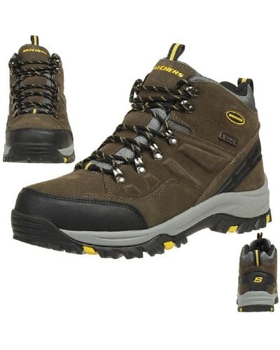 Skechers Relment-Pelmo High Rise Hiking Boots - Braun