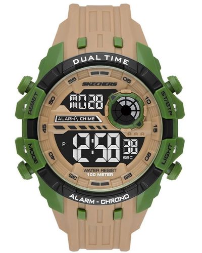 Skechers Mcconnell Digital Chronograph Watch - Green