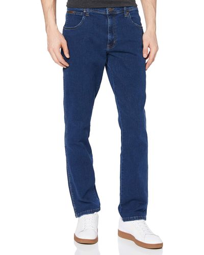 Wrangler Texas Slim Jeans - Blau