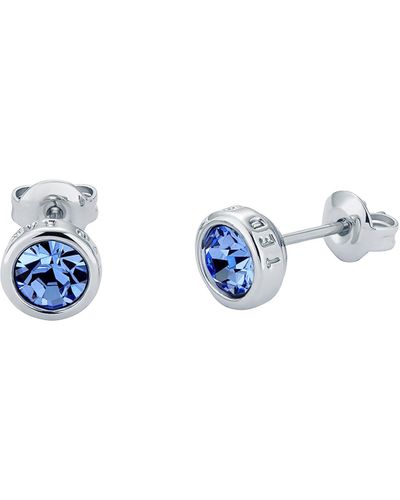 Ted Baker Sinaa Crystal Stud Earrings - Blue