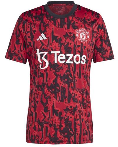 adidas Chester United Pre-match Jersey - Red