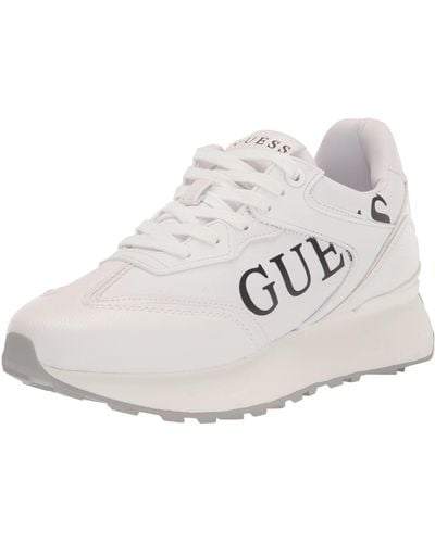 Guess Luchia Sneakers Voor - Wit