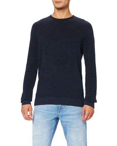 Marc O' Polo 1.28511e+11 Long Sleeve Pullovers - Blue