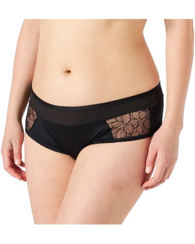 Triumph Azalea Florale Hipster Unterwäsche - Schwarz