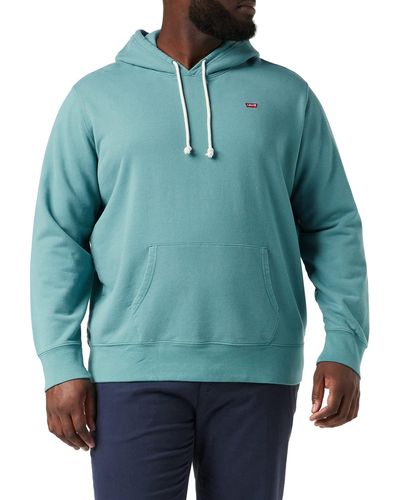 Levi's New Originele Hoodie Hooded Sweatshirt - Blauw