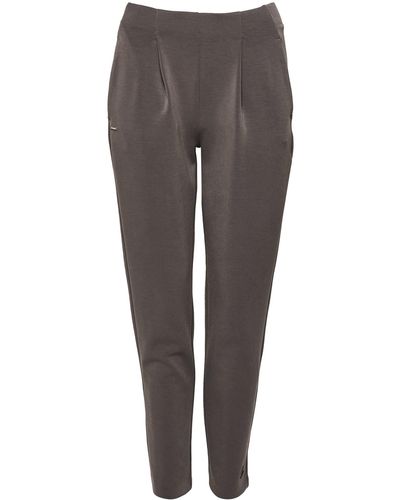 Superdry Flex Tailored Joggers WS311717A Rock Dark Grey 14 Mujer - Gris