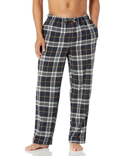 Amazon Essentials Pantalón de Pijama en Franela - Negro