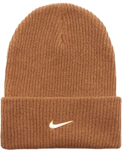 Nike Solo Swoosh Beanie-Mütze für Erwachsene - Braun