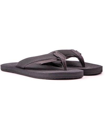 O'neill Sportswear S Koosh Flip Flops Sandals Black 10 Uk - Brown