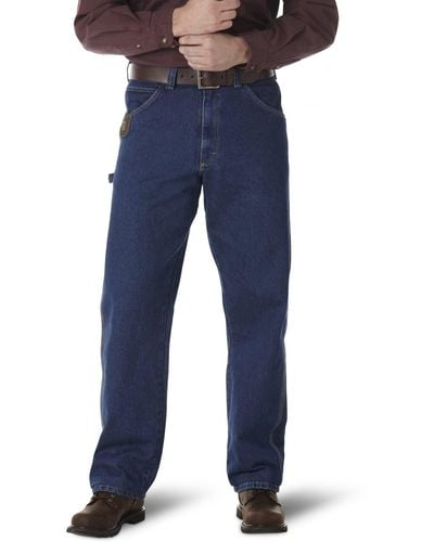 Wrangler Riggs Workwear Jeans - Blau