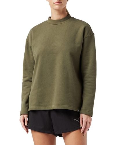 CARE OF by PUMA 587179 Pullover - Grün