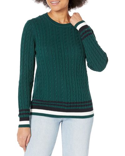 Tommy Hilfiger J2xs0535-for-xxl Pullover Sweater - Green