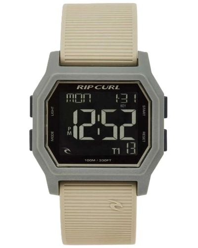 Rip Curl Atom Digital Watch Khaki A2701-kha - Black