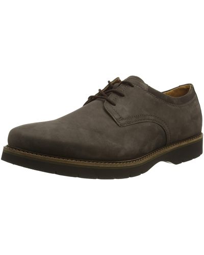 Clarks Bayhill Plain Oxford-schoenen Voor - Zwart