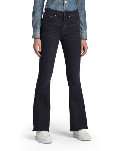 G-Star RAW 3301 Flare Jeans - Blauw