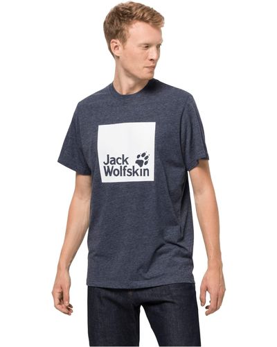 Jack Wolfskin T-shirt Ocean - Blue