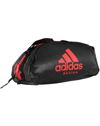 adidas AdiACC051B-104 2in1 Bag Material: PU Gym Bag BlackSolar Red M - Negro