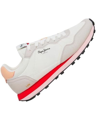 Pepe Jeans Natch Basic W Sneaker - Wit
