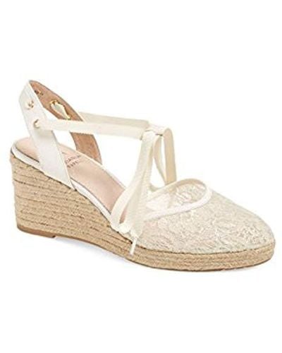 Adrianna Papell Penny Espadrille Wedge Sandal - White