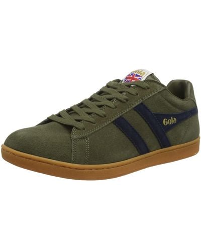 Gola Equipe Suede Sneaker - Schwarz