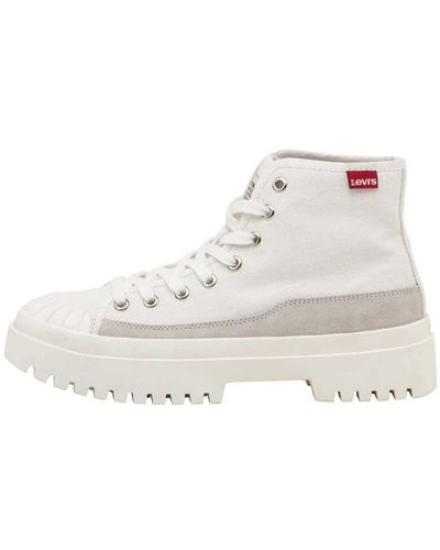 Levi's Levis Footwear And Accessories Patton S Sneakers Voor - Wit