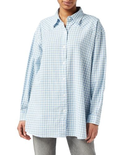 Wrangler S Seasonal Shirt Hemd - Blau