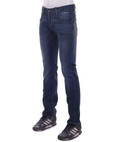 Guess Jeans Uomo Denim Slim M84AS3 Snip Blu