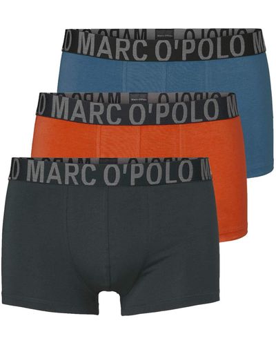 Marc O' Polo Body & Beach Multipack M-Shorts 3-Pack Retroshorts - Grau