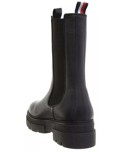 Tommy Hilfiger Tommy Jeans Monochromatic Chelsea Boot - Negro