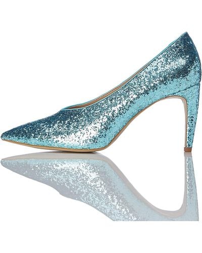 FIND Zapatos de Brillantina Mujer - Azul
