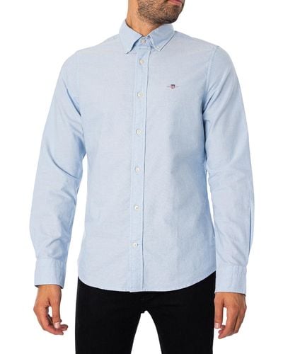 GANT Slim Oxford Shirt Hemd - Blau