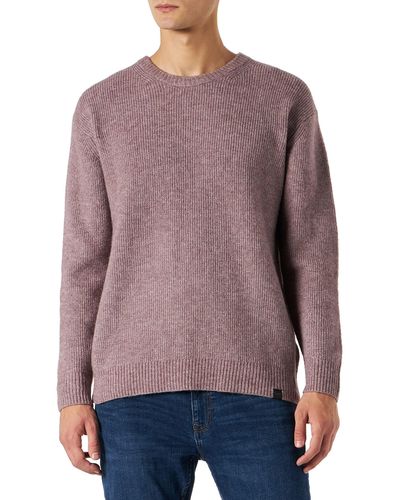 Lee Jeans Seasonal Crew Pullover Sweater - Lila