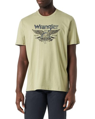 Wrangler T-Shirt Americana - Verde