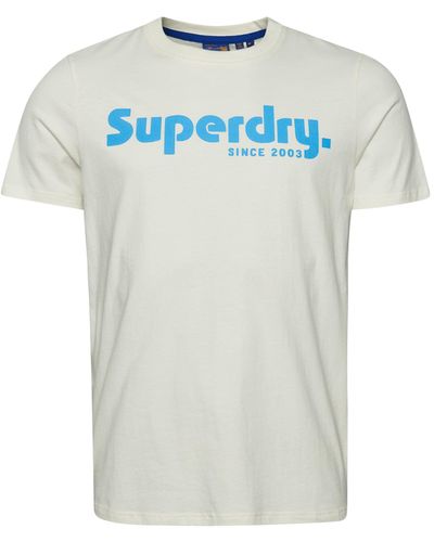 Superdry Vintage Terrain Classic Tee Shirt - White
