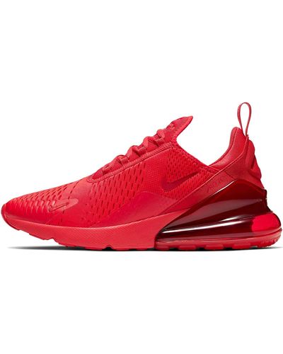 Nike Air Max 270 s Running Shoes Cv7544-600 Size 9 - Rot