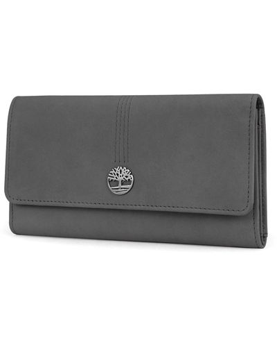 Timberland S Leather Rfid Flap Wallet Clutch Organizer - Meerkleurig