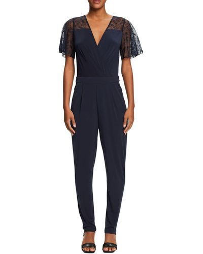 Esprit Collection Jumpsuit - Blauw