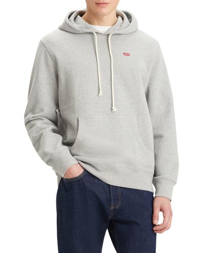 Levi's Sweatshirt Hooded - Grey
