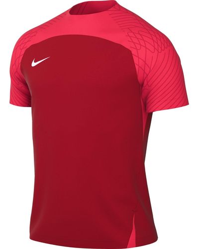 Nike M NK DF STRKE III JSY SS T-Shirt - Rot