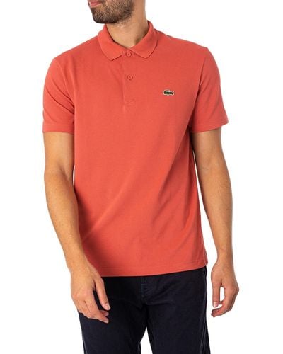 Lacoste S S/S POLO-DH0783-00 - Rosso