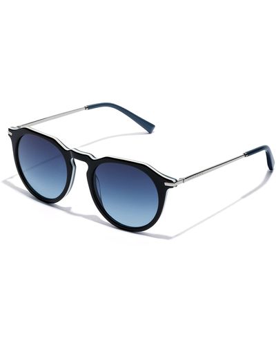 Hawkers · Gafas de sol WARWICK CROSSWALK para hombre y mujer · BLACK BLUE DENIM - Azul