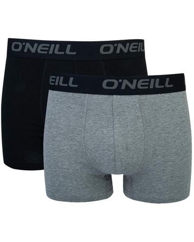 O'neill Sportswear | | Boxer-Shorts | Basic-Line | 2er Set - Grau