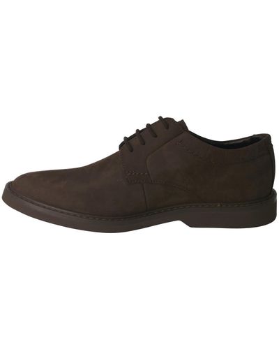 Clarks Tex - Zapatos de Nobuck en Color marrón