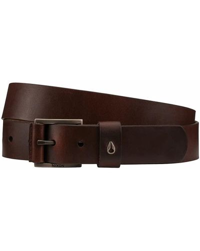 Nixon Leather Belt Americana - Brown
