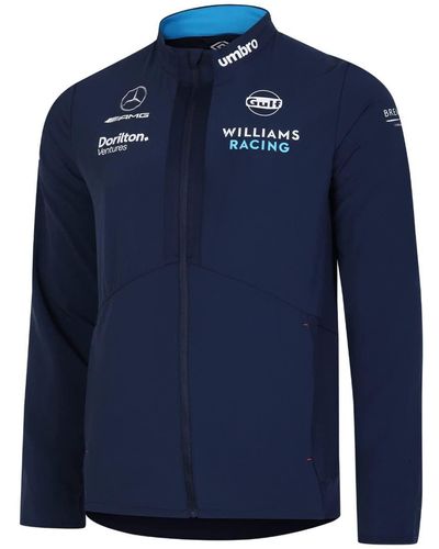 Umbro Williams Racing Presentation Jacket M - Blau