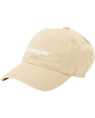 Wrangler Washed Logo Cap - Natural