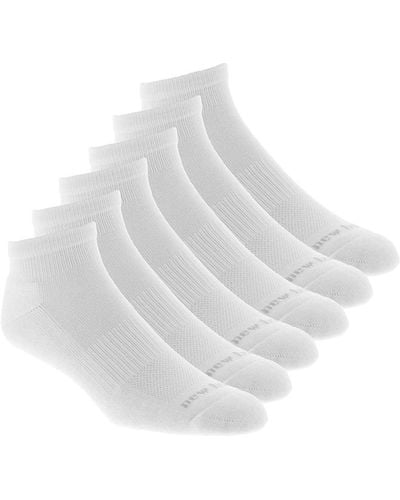 New Balance Quarter Basic 6-pack Socks - White
