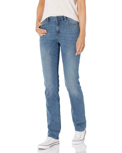 Amazon Essentials Jeans con Taglio Dritto Donna - Blu