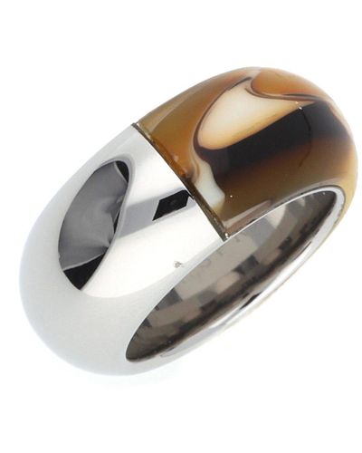 Esprit Jewels -Ring Edelstahl Tortoise Light Gr. 57 - Mettallic