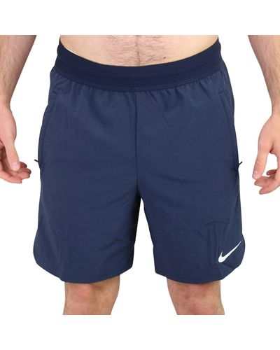 Nike Df Flex Vent Mx 8in Shorts - Blue